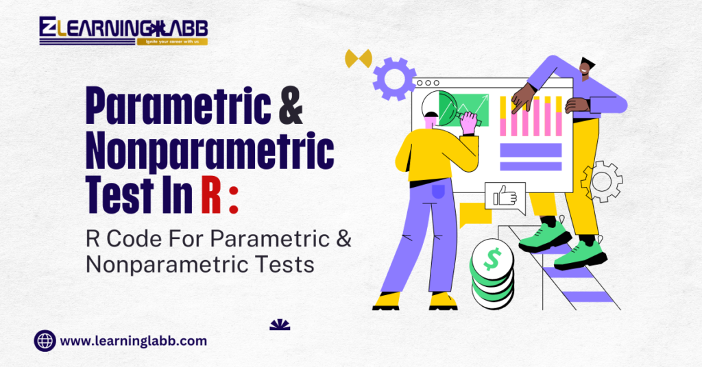 parametric and nonparametric test in R