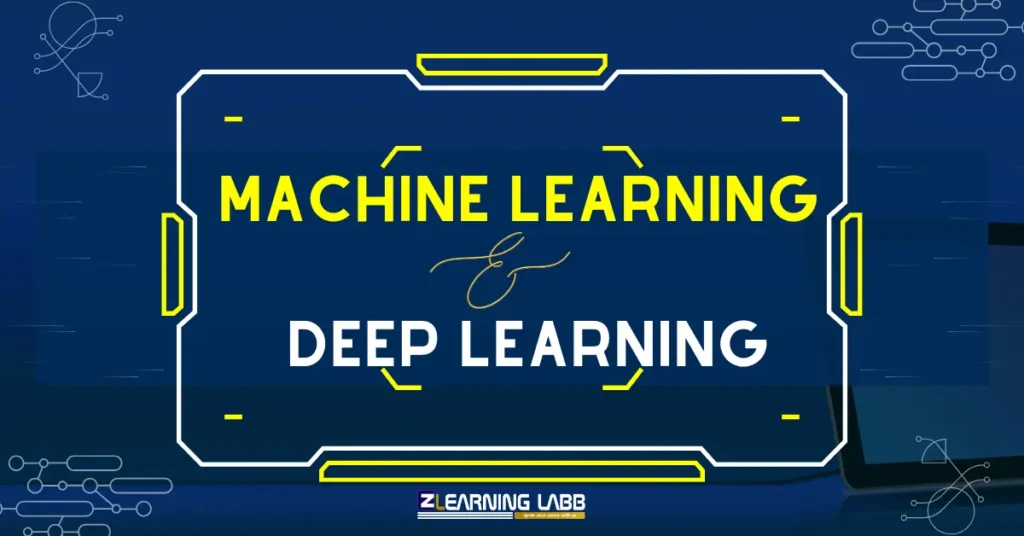 difference between ml and deep learning