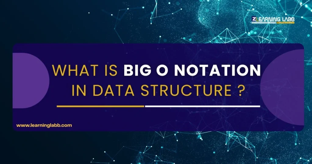 big o notation in data structure